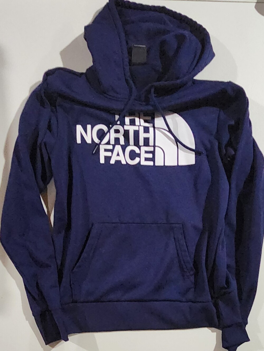 The North Face Mens' Navy Logo Hoodie Size Small
